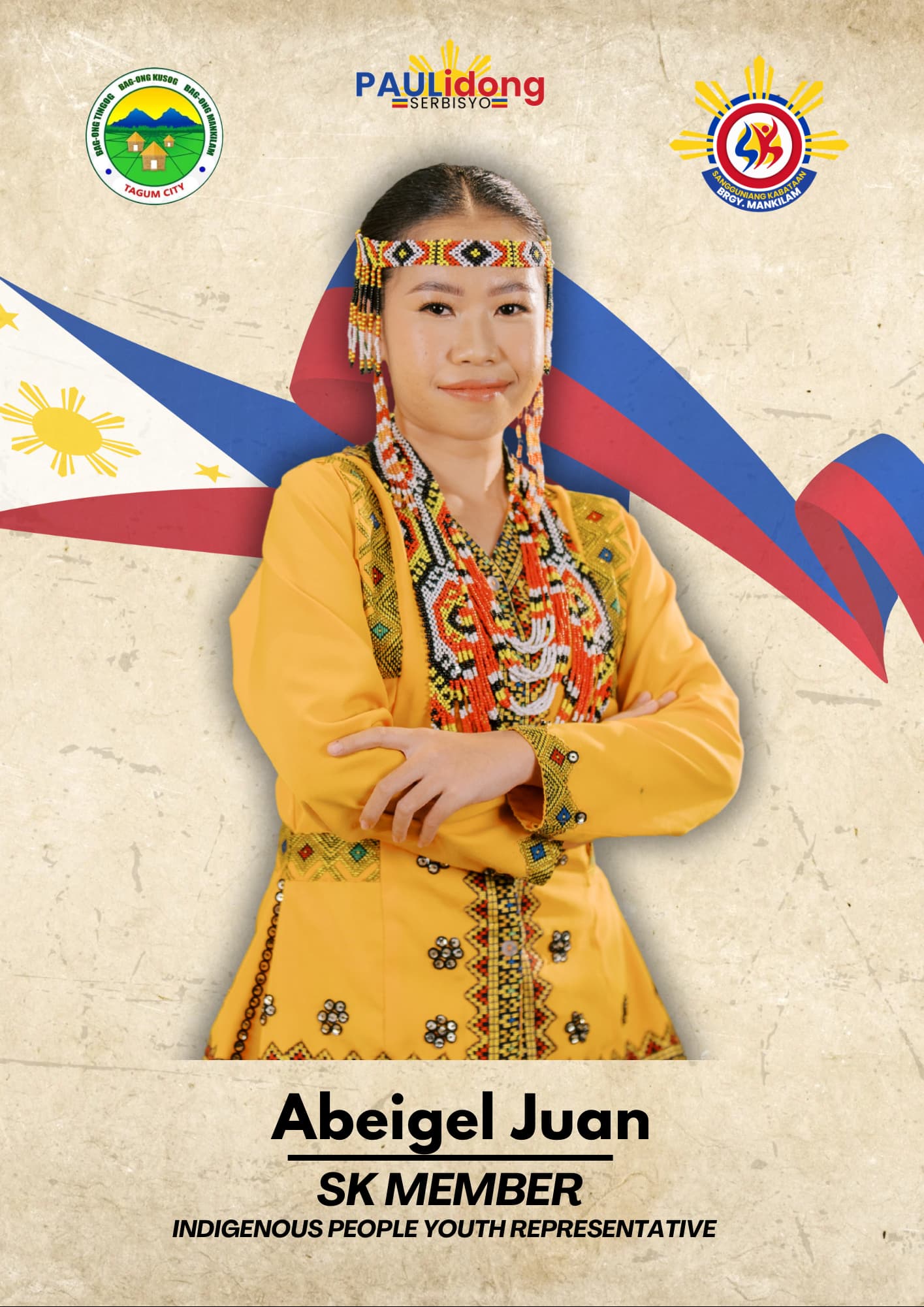 Portrait of Abeigel Juan, IP Youth Representative