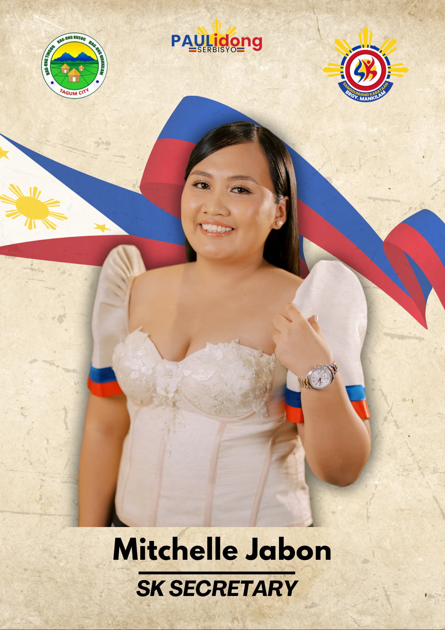 Portrait of Mitchelle Jabon, SK Secretary