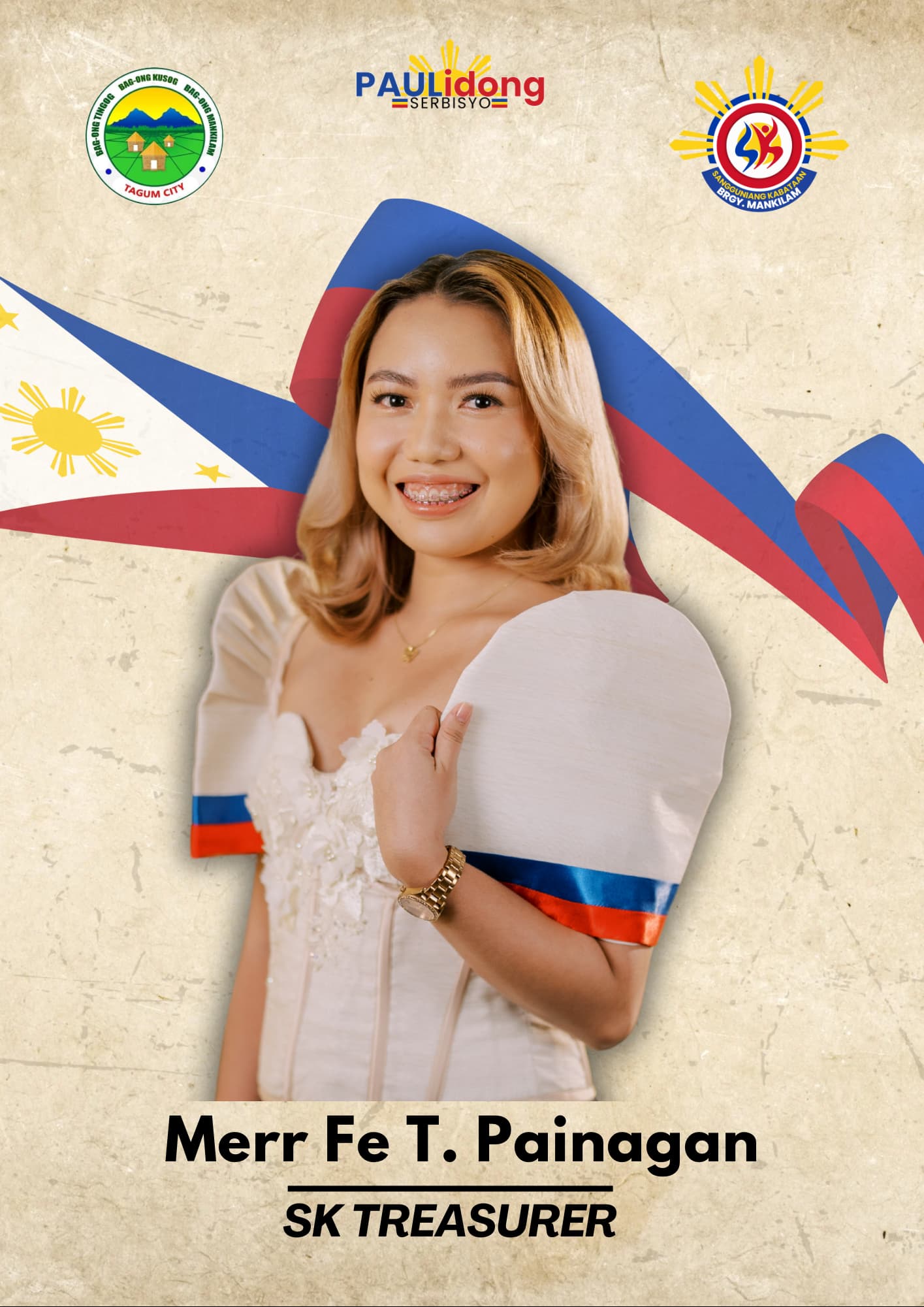 Portrait of Merr Fe T. Painagan, SK Treasurer